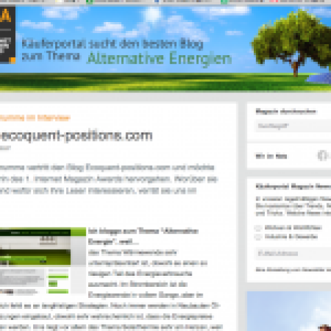 Kommentieren für Ecoquent-Positions!