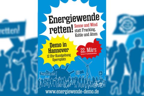 "Energiewende retten!" am 22. März 2014 in Hannover