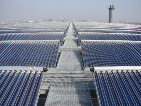 Solarthermie: Effizienz durch Größe