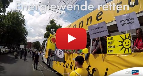 Energiewende retten: 8.000 bei Demo in Berlin