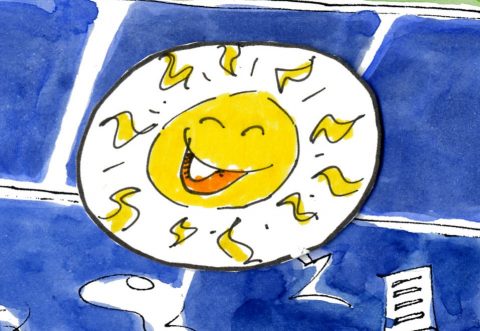 Die Sonne schickt keine Rechnung aber…