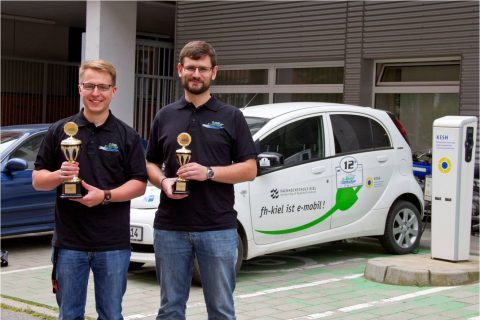 FH Kiel gewinnt Hochschul-Cupwertung der 4. Nordeuropäischen E-Mobil Rallye