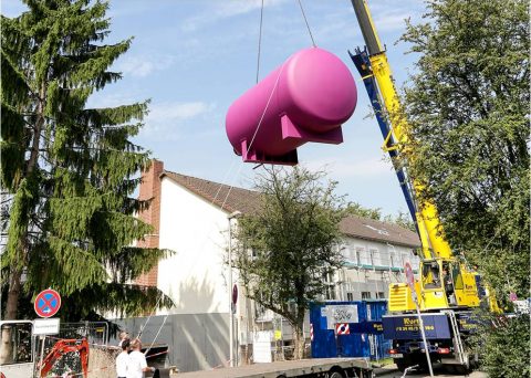 Neues Solar-Nahwärmenetz beheizt 54 Altbauwohnungen in Dormagen
