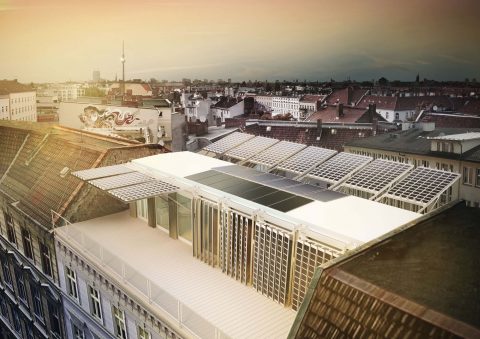 Rooftop erschließt Wohnraum und PV-Potenzial Berliner Altbaudächer