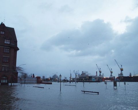 War das Orkantief „Xaver“  eine Folge des Klimawandels?