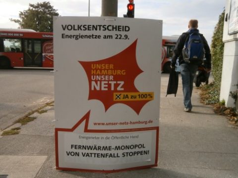 Der Energie- Volksentscheid in Hamburg