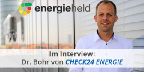 Interview: Dr. Oliver Bohr, Geschäftsführer des Bereichs ENERGIE beim Vergleichsportal CHECK24 – energieheld Blog