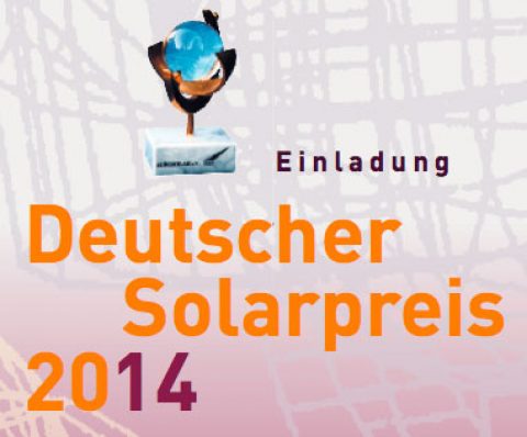 Deutscher Solarpreis 2014 – Energieblogger erhalten Auszeichnung
