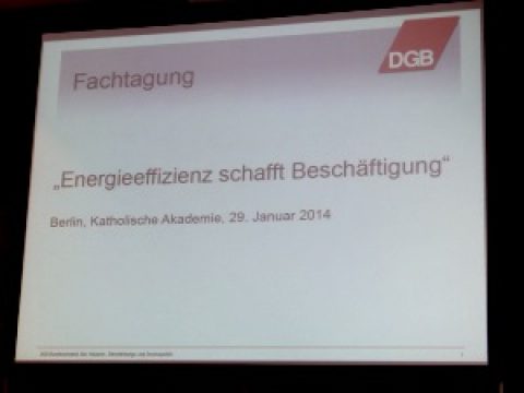 Schafft Beschäftigung mit Energieeffizienz mehr Beschäftigung?