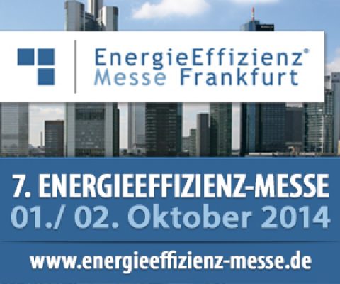 Hinweis auf Energieeffizienz-Messe in Frankfurt mit Ticketverlosung