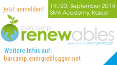 Große Themenvielfalt beim Barcamp Renewables 2014
