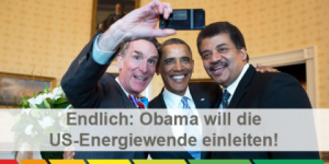 So will Obama die Energiewende in den USA einleiten