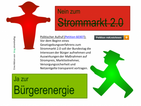 Bekennen zur Bürgerenergie – Petition beim Bundestag jetzt mitzeichnen