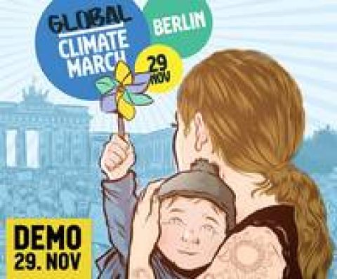 energiezukunft: Weltweite Klima-Demos: Klimamarsch in Berlin