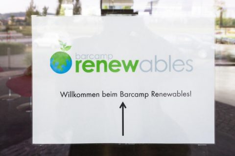 Der Countdown läuft: noch zwei Wochen bis zum Barcamp Renewables