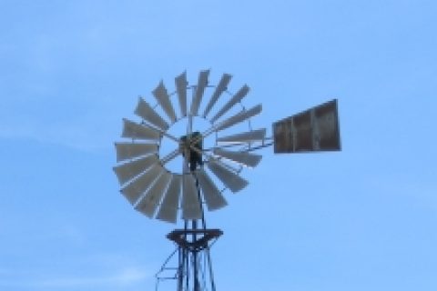 Windpumpen zur Wasserförderung
