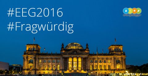 #EEG 2016 #Fragwürdig: Energieblogger wollen Antworten
