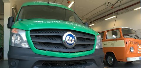 Bäcker „backen“ in Selbsthilfegruppe einen E-Transporter