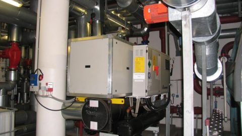 Adsorption und Absorption kühlen mit Wärme