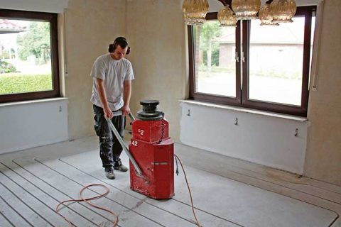 Möglichst flach muss es sein