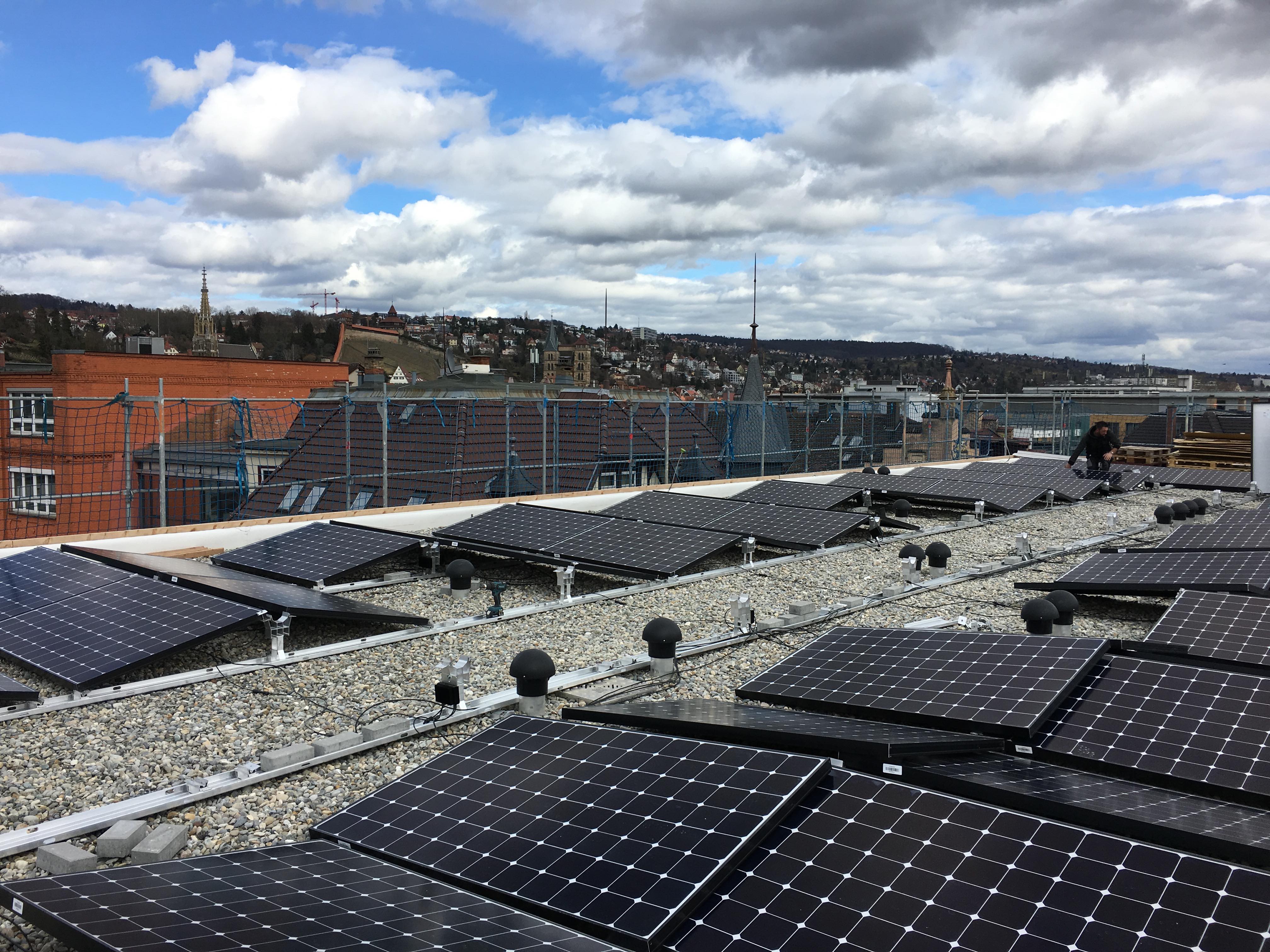 Mieterstromprojekt von Polarstern in Esslingen