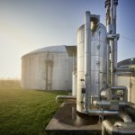Bioerdgasanlage in Oschatz, die zu Teilen Biogas ins Gasnetz einspeist. Fotos: Juergen Jeibmann.