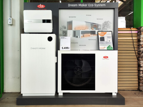 Wärmepumpe aus dem Baumarkt: Wer steckt hinter den Angeboten von OBI, toom und Globus?